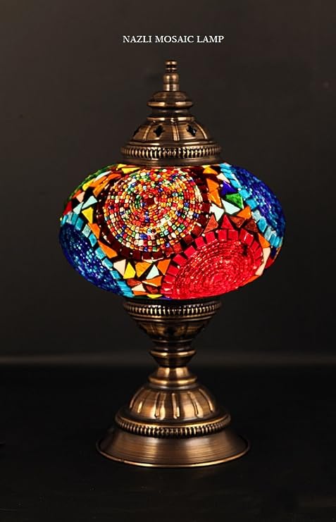Mosaic Table Lamp,Lamp Shade,Turkish Lamp,Moroccan Lamp