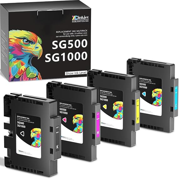バージョン3.06 昇華型インクカートリッジ。Sawgrass Virtuoso SG500 SG1000プリンターに対応。