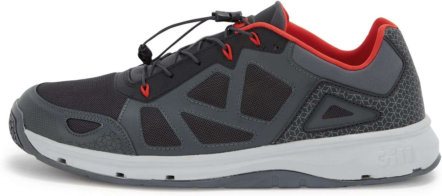 Gill Race Pursuit Trainer Shoes (Graphite, 8)