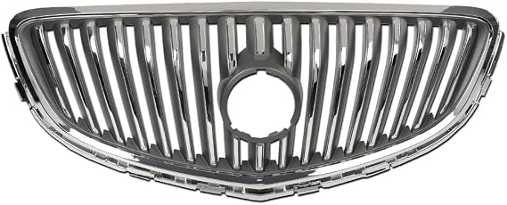 CHEDA Front Bumper Upper Grille Assembly Chrome | Compatible with Buick Verano 2012-2017