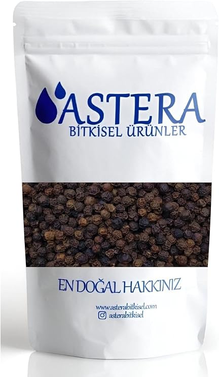 ASTERA 1 Kg Tane Karabiber Özel Seçilmiş 1000 Gr