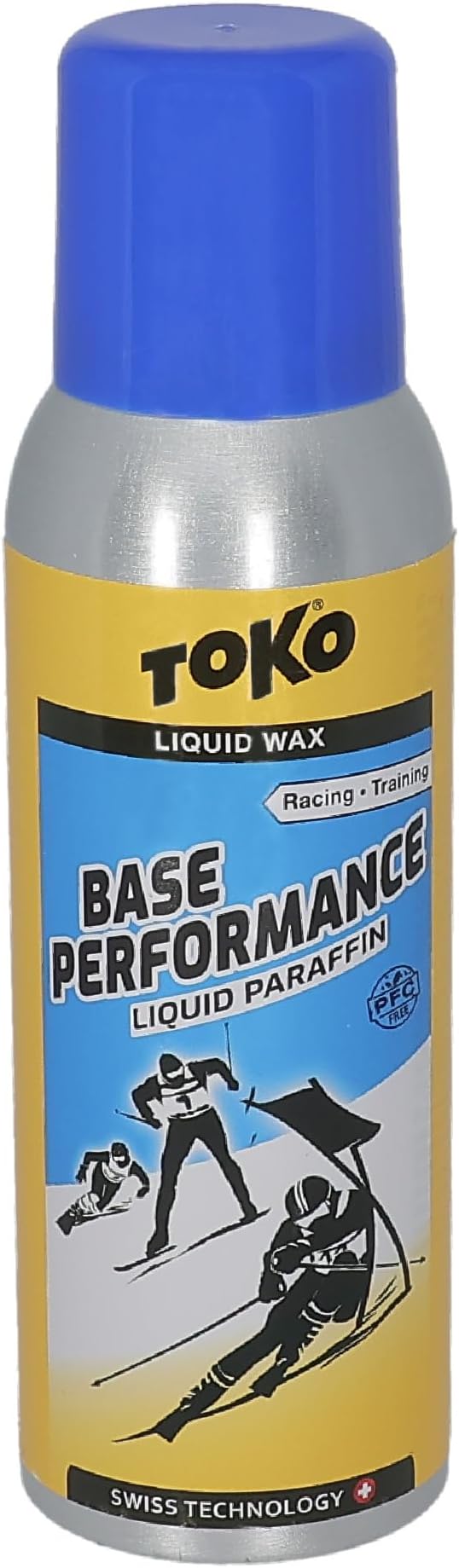 TOKO Blue Base Performance Liquid Paraffin Wax - Cold Temperature Wax (-22F to 14F)