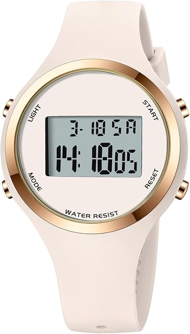 Women LED Display Elecreonic Watch Fashion Chrono Alarm Digital Clock Woman Outdoor Sport Wirstwatch