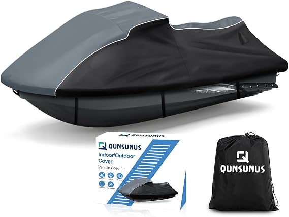 Qunsunus ジェットスキーカバー ヤマハfxクルーザーとfxクルーザーho 2006-2008用