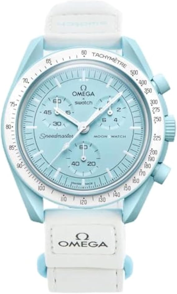 Omega x Swatch Moon Swatch Mission to Uranus Speedmaster, Blue, Unisex