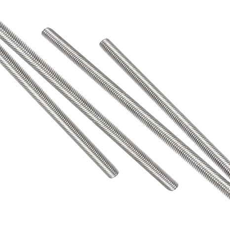 M6-1.0mm x 250mm Fully Threaded Rod for Lawn Mower Carburetor Bolt