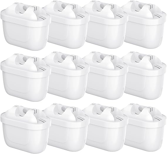 12 x Water Filter Cartridges Replacement for Brita Maxtra& Maxtra Pro