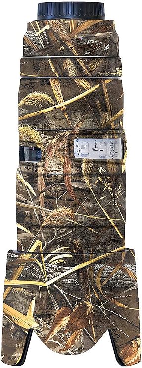 LensCoat Cover Camouflage Neoprene Camera Lens Cover Protection Canon 70-200 F/2.8 is II, Realtree Max5 (lc702002m5)