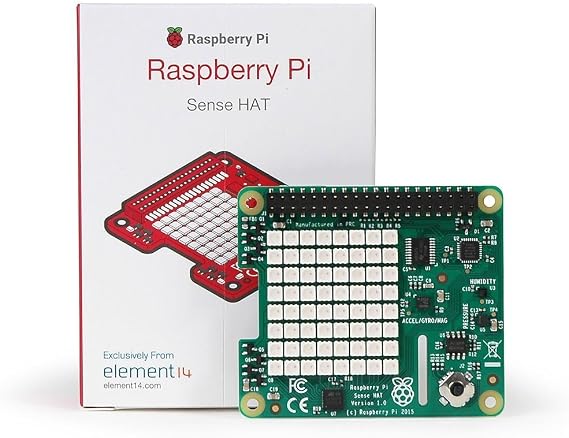 Raspberry-PI RASPBERRYPI-SENSEHAT Raspberry Pi Sense HAT with Orientation, Pressure, Humidity and Temperature Sensors
