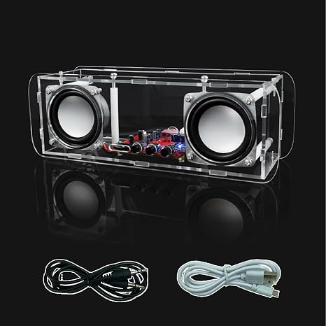 YYSOLDER Soldering Practice kit Dual-Channel Speaker DIY Electronic Soldering kit Suitable for Soldering Enthusiasts Learning The Principles of Electronic Circuits (Soldering Required)