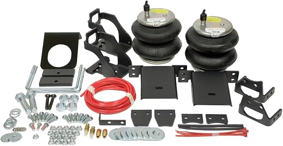 Firestone Airide 2400 Ride-Rite Rear Air Springs Kit fits 2005-2007 F250 F350 4WD | 5-100 PSI | Load Capacity of 5,000 Pounds | No Drill Installation | Enhances Brake Effectiveness