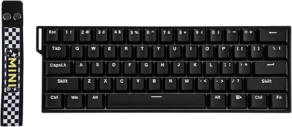 EPOMAKER Aula MINI60 HE Wireless Gaming Keyboard, 8K Hz Polling, SOCD & DKS, 60% Hall Effect Keyboard with Fast Trigger & Adjustable Actuation, RGB, PBT Keycap, for Win/Mac (Standard)