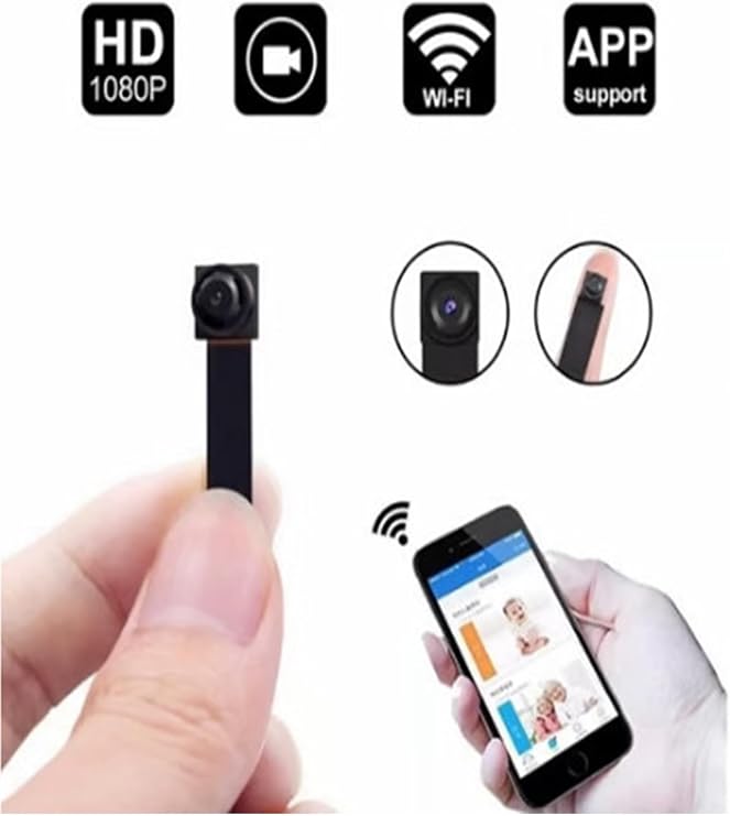 Vothoon 1080P Full HD Wi-Fi Mini IP Modül Kamera Kesintisiz Güvenlik ve Uzaktan İzleme