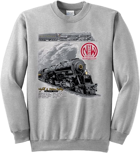 Daylight Sales Norfolk and Western 1218 Authentic Railroad Sweatshirt [43]