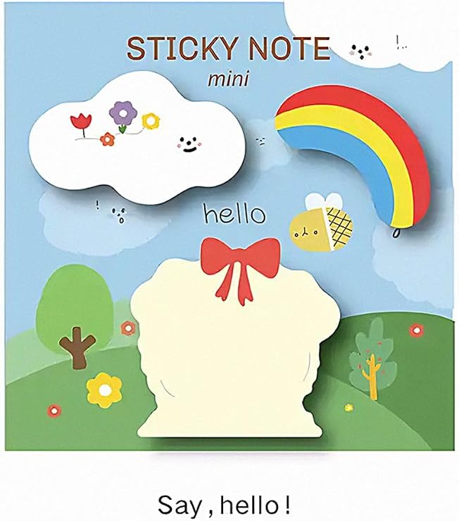 GUGUK Say Hello Temalı Not Seti • Post-it • Sticky Note
