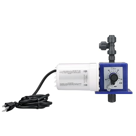 Pulsafeeder X030-XA-AAAC Chem-Tech Series 100, 30 GPD 4.72 LPH, 100 PSI 7 BAR, 115V, 60 Hz, Liquid End: PVC Head, CSPE Seats/ORings, Ceramic Ball; Includes .38" PVC Suction & .38" PE Discharge Tube
