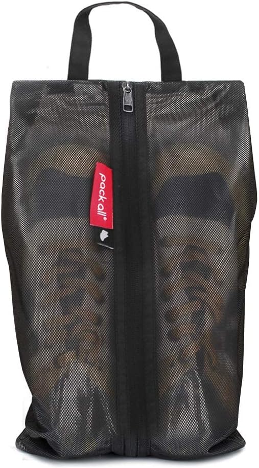 pack all Shoe Bag for Travel, Water-Resistant Shoe Pouch for Sports