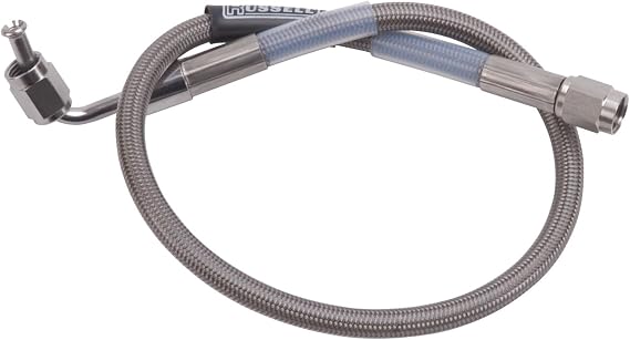 RUSSELL/EDEL 655022 Endura -3AN to Straight-3AN 90-Degree Hose - 12"