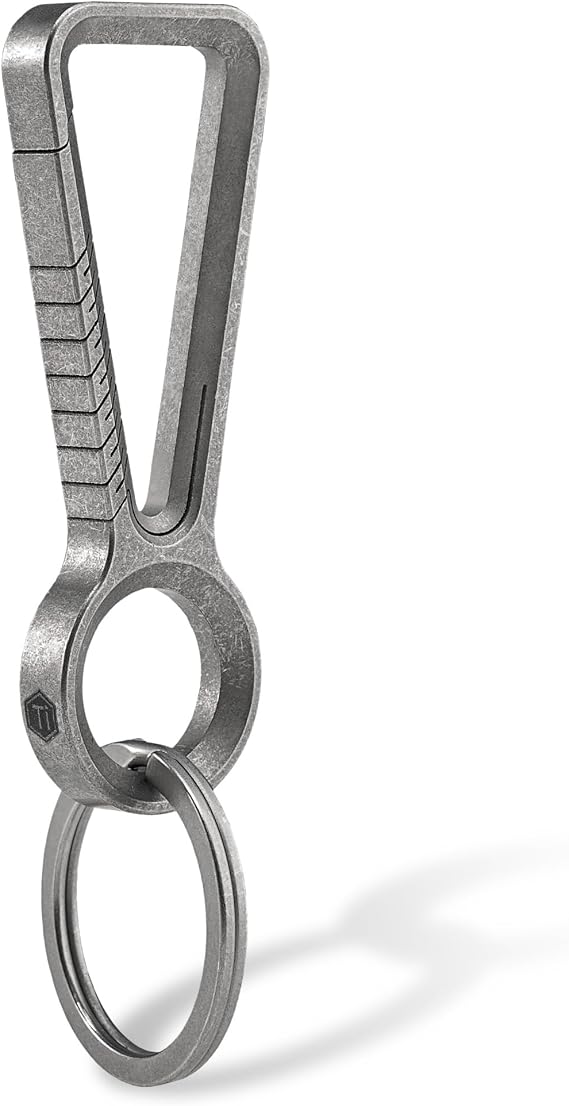 KeyUnity KM01 Titanium EDC Keychain Clip with Bottle Opener
