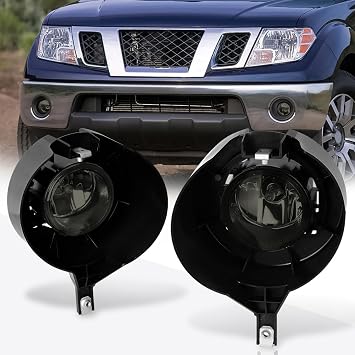 PM PERFORMOTOR Front Bumper Fog Lights Lamps Compatible with 05-15 Frontier
