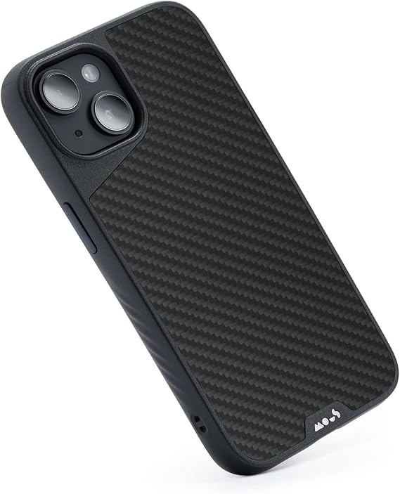 Mous - Protective Case for iPhone 14 - Aramid Fiber - Limitless 5.0 - Fully MagSafe Compatible - iPhone 14 Case Shockproof