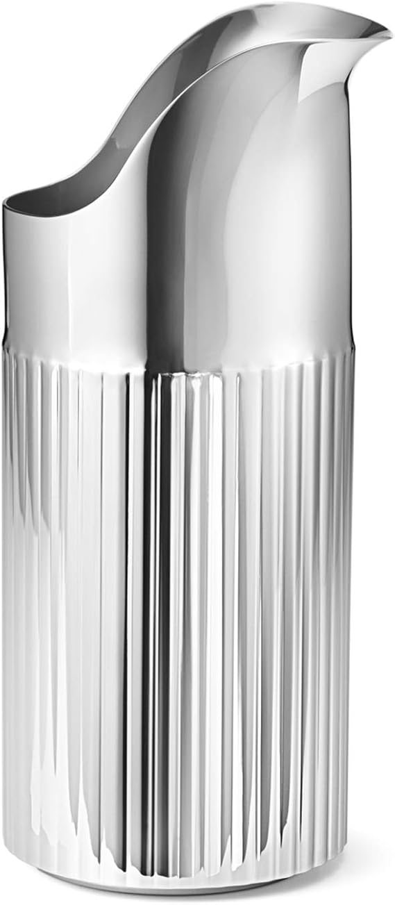 Georg Jensen 10014933 Milk Pitcher, Stainless Steel, Silver, Diameter 2.4 x Height 5.9 inches 6 x 15 cm