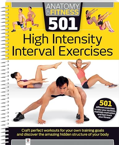 Anatomy of Fitness 501 High Intensity Interval Yoga Excercise Book