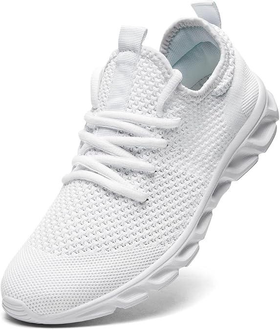Men's Running Shoes Slip On Walking Comfortable Tennis Breathable Non Slip Athletic Gym Workout Cross Training Fashion Sneakers