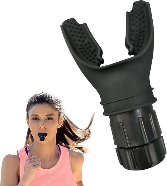 Adjustable Breathing Exerciser Lung Trainer – Lung Strengthening Device for Respiratory Health, Airflow Resistance Trainer to Improve Lung Capacity