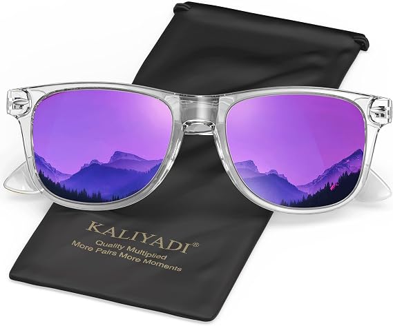 KALIYADI Womens-Sunglasses Polarized Sunglasses Womens: Retro Trendy Sun Glasses with UV400 Protection for Travel Driving