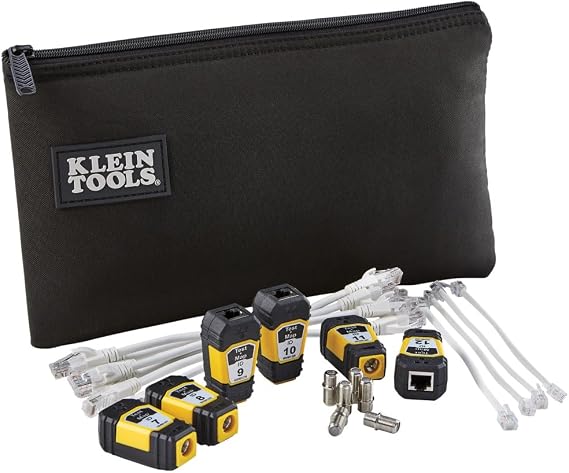 Klein Tools VDV770-851 Tester Remote Expansion Kit for Scout Pro Series Testers with Single-Step Test + Map Remotes #7 to #12