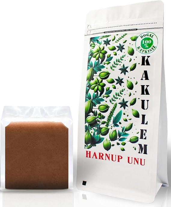 Kakulem GLUTENSİZ SERTİFİKALI Keçiboynuzu Tozu Unu Harnup (1 KG)