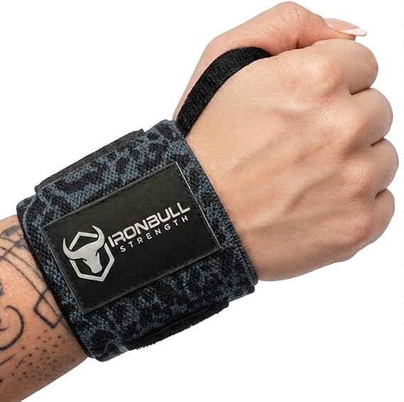 Wrist Wraps for Weightlifting (USPA & IPL Approved) - 18 Premium Quality Wrist Straps for Weightlifting - Weight Lifting Wrist Wraps with Thumb Loop - Best Gym Wrist Wraps for Lifting Weights, Curls & Dips - Lifting Wrist Wraps for Bench, Powerlifting & Weight Training - Weightlifter's Wrist Straps Lifting for Men and Women
