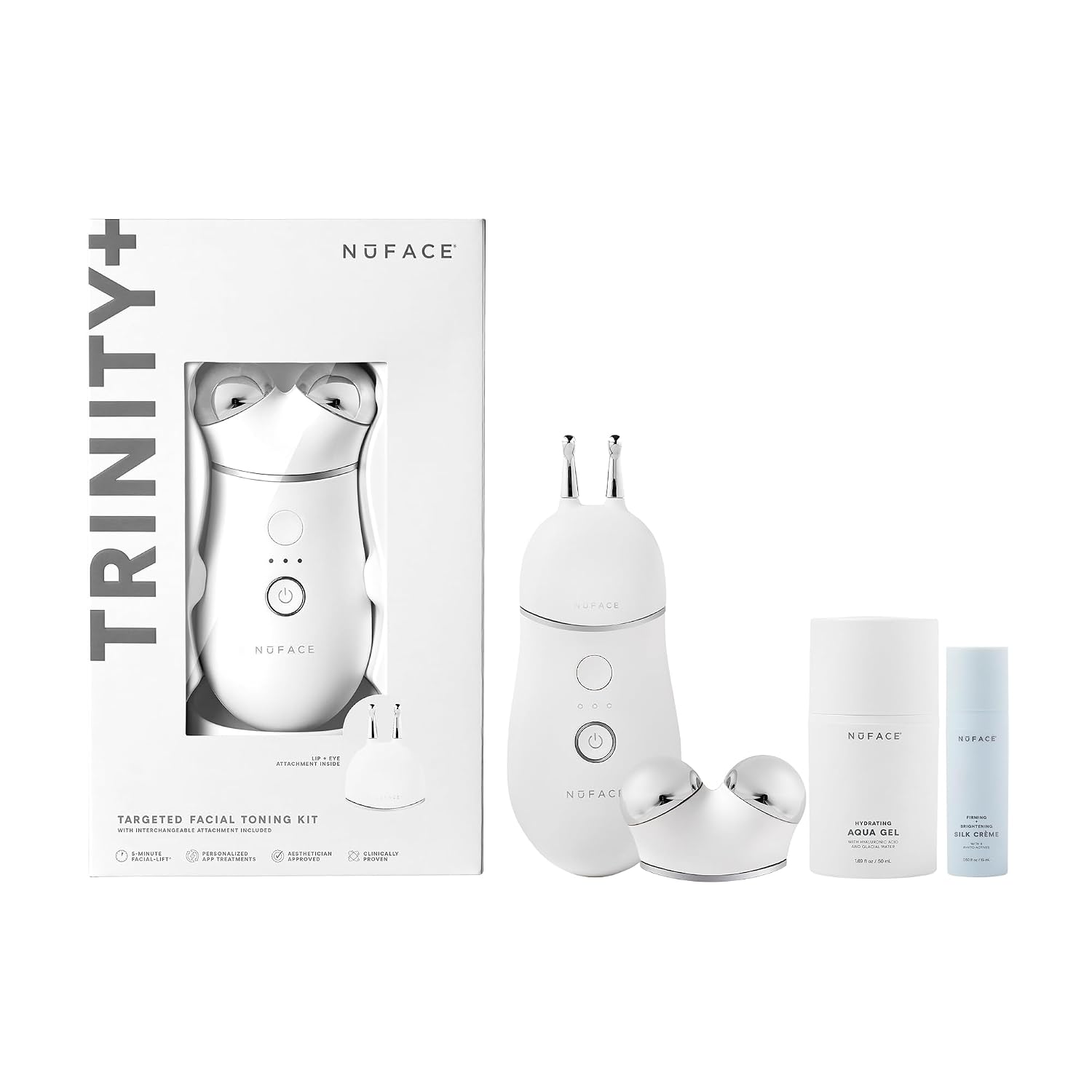 NuFACE Trinity and Effective Lip & Eye Attachment
