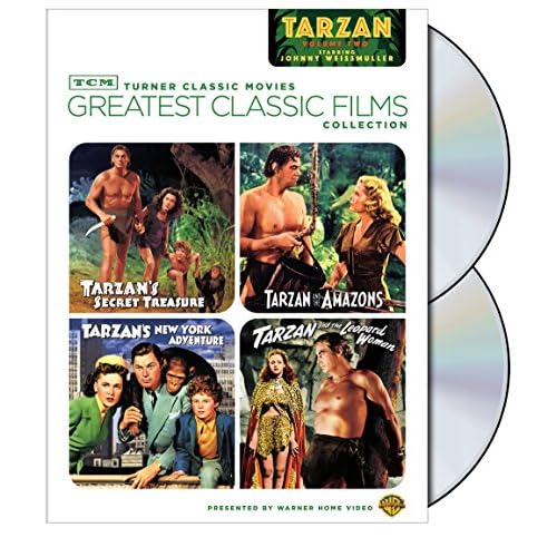 TCM Greatest Classic Films Collection: Tarzan, Vol. 2 (Tarzan's Secret Treasure / Tarzan and the Amazons / Tarzan's New York Adventure / Tarzan and the Leopard Woman)