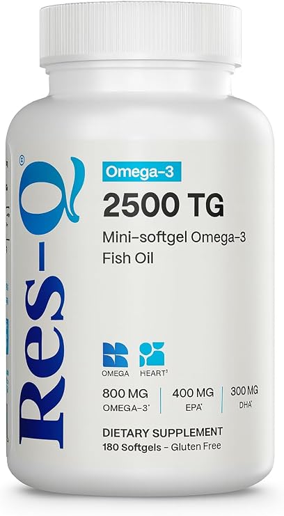 Res-Q 2500 TG Omega-3 Fish Oil Mini Gel Capsules