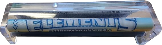 Elements Ultra Thin Rice Rolling Papers - King Size Roller 110mm Rolling Machine (1 Roller)