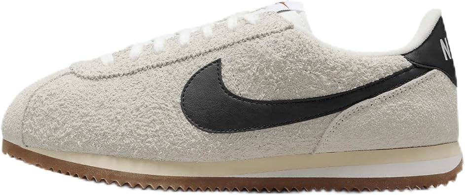 Nike Cortez Vintage Women's Shoes (FJ2530-102, Summit White/Muslin/Gum Medium Brown/Black) Size 8