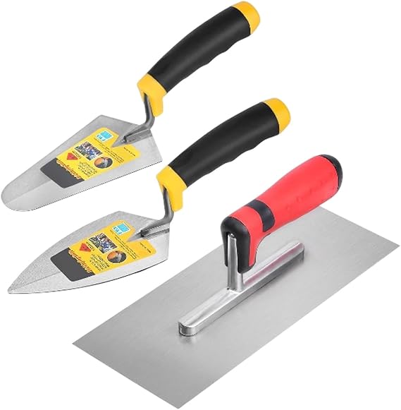 3 Piece Masonry Tool Set, Pointing Iron Set
