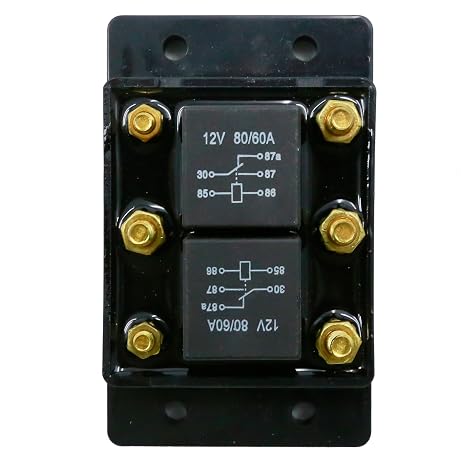5541100 Forward and Reverse Relay Module 12V, Replacement for Lift and Tarp Applications Hoists Hatches Winches, Replaces CH 24452 K10746M 13994