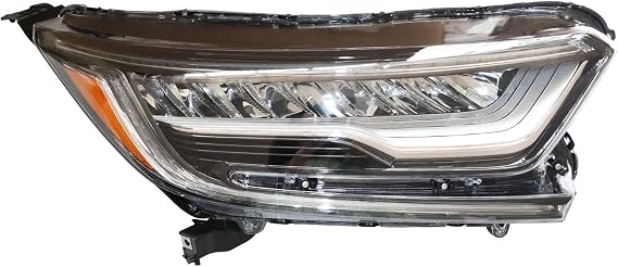 Headlight Assembly For Honda CRV Touring 2017-2021, 33150-TLA-A11 33150TLAA11 33100-TLA-A11 33100TLAA11, LED Headlamp Direct Replacement, Left and Right Side Headlight (Right Passenger Side)