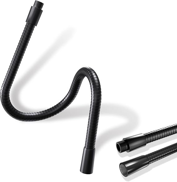 19" Gooseneck Arm Extension, 5/8 Thread, 360 Swivel, Heavy Duty & Flexible