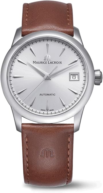 Automatic 40mm Black Dial Vintage Men's Watch by Maurice Lacroix