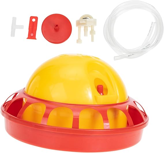 ORFOFE Automatic Chicken Drink Bowl Water Feeder for Pigeons Easy Install Chick Waterer