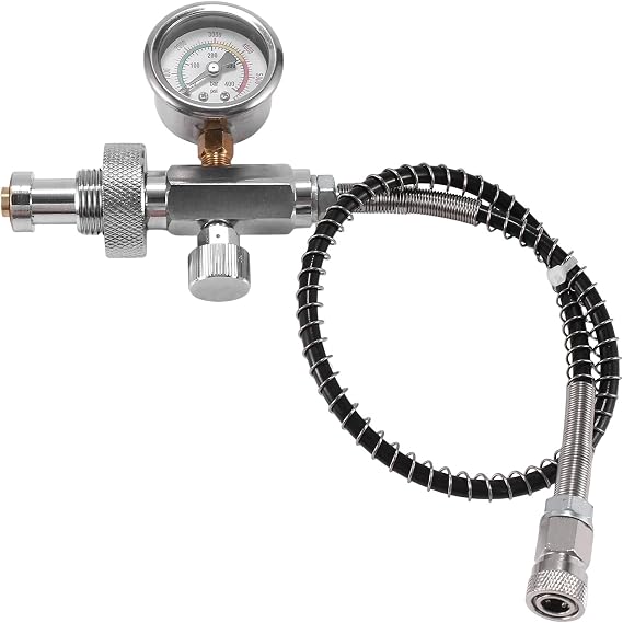 New Upgrade Fill Station Charging Adaptor Adaptor From Scuba Tank W/Din 232/300Bar Connector for PCP Air Refill