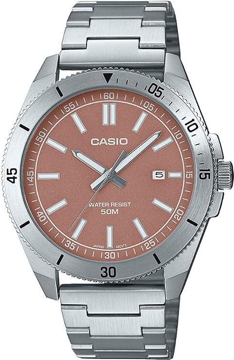 Casio MTP-B155D-5EVDF Kol Saati, Gri, Standart