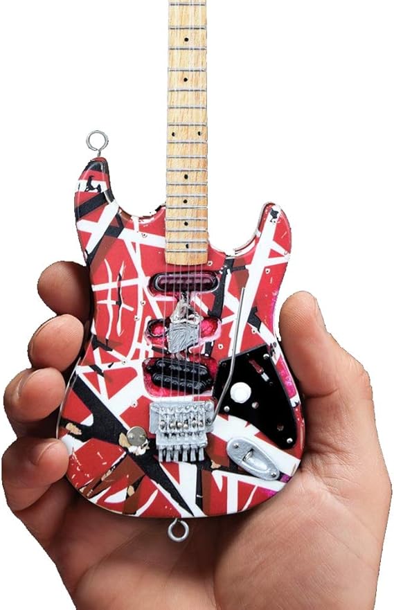 AXE HEAVEN EVH Minature Guitars EVH Frankenstein Mini Replica Guitar (EVH001)