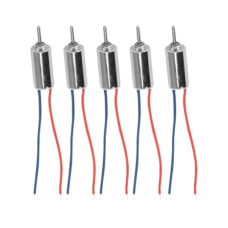 Coreless Motor, 5pcs DC 4.5V 32250RPM Micro 4.5V Coreless Motor for Model Aircraft, Electronic Model