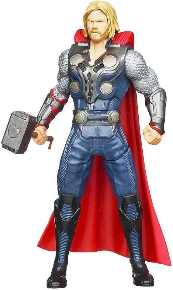 Marvel The Avengers Mighty Battlers Hammer Slinging Thor Figure