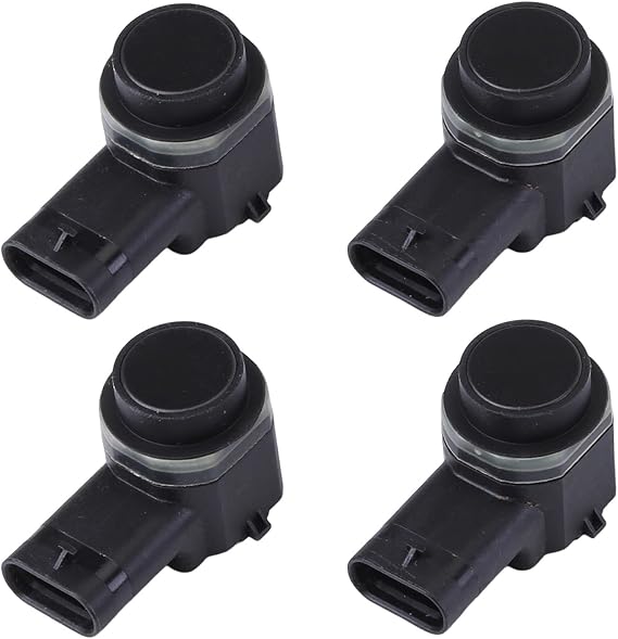 4 Pcs LR010927 LR038084 Front Rear Parking Sensors for Landrover Freelander 2 L359 Discovery 4 L319 Range Rover Sport L320 L494 Range Rover MK3 MK4 L322 Parking Assist Sensor PDC Reverse Aid Sensors